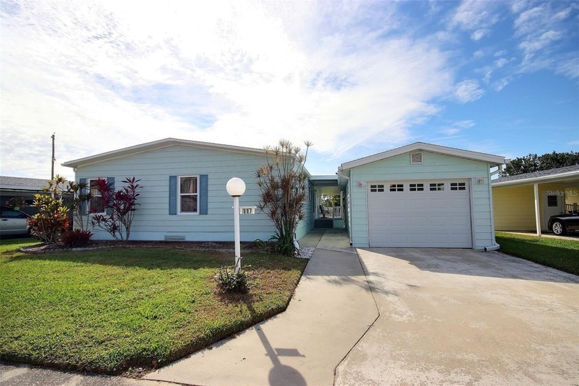 Welcome to this beautifully maintained, land-owned double-wide - Beach Home for sale in Ellenton, Florida on Beachhouse.com