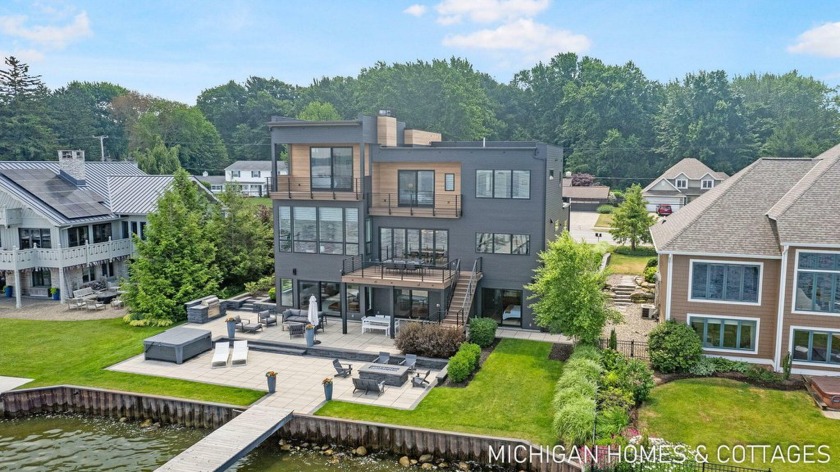 Welcome to the Good Life! Stunning Lake Macatawa contemporary - Beach Home for sale in Holland, Michigan on Beachhouse.com