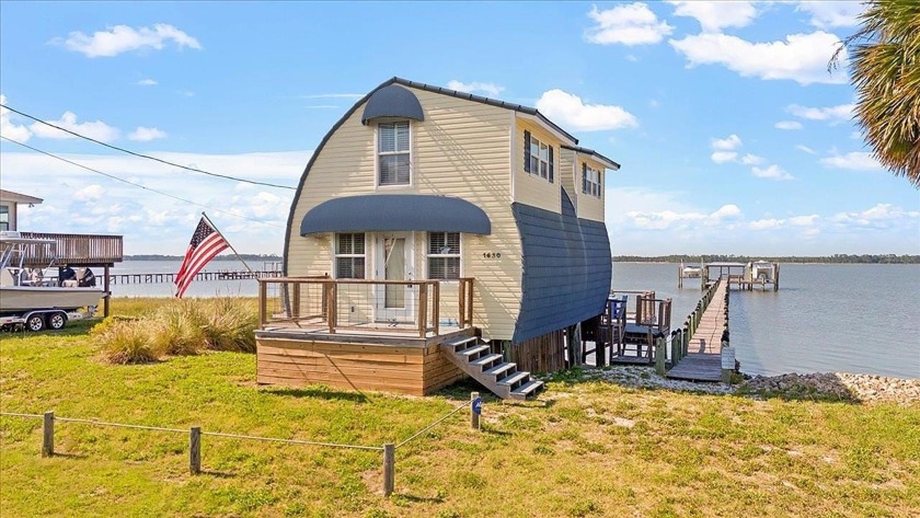 Lots of updates & upgrades! Brand new awnings on the front deck - Beach Home for sale in Alligator Point, Florida on Beachhouse.com