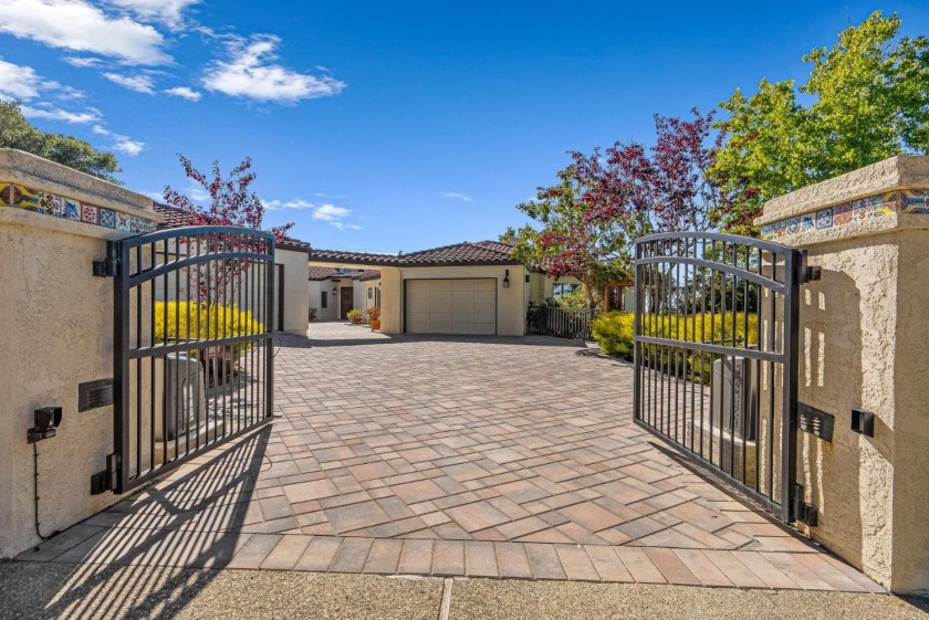 This stunning Mediterranean-style residence epitomizes elegance - Beach Home for sale in Monterey, California on Beachhouse.com