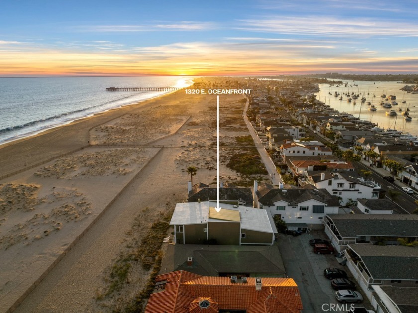 Located directly on the oceanfront sand of Newport Beach's - Beach Home for sale in Newport Beach, California on Beachhouse.com