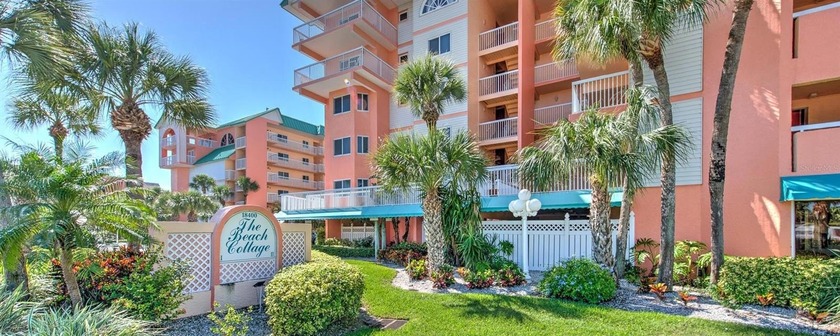 Spacious one bedroom/one bath Gulf Front with a balcony with - Beach Condo for sale in Indian Shores, Florida on Beachhouse.com