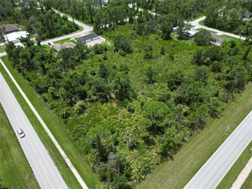 3.22 ACRES! NEW, APPROVED CORRIDOR ZONING AND SELLER FINANCING! - Beach Acreage for sale in North Port, Florida on Beachhouse.com