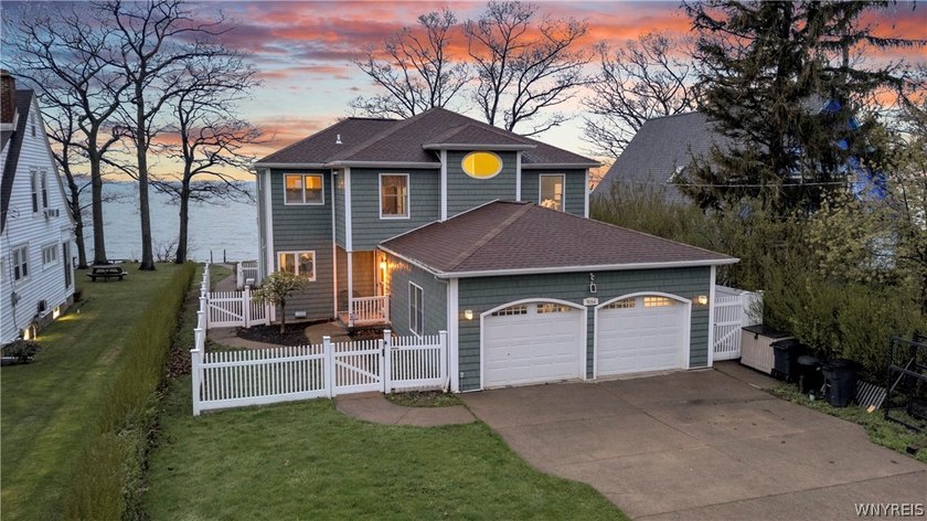 Welcome to 9184 Lakeside Road. This 2007 Custom Built Lakefront - Beach Home for sale in Angola, New York on Beachhouse.com