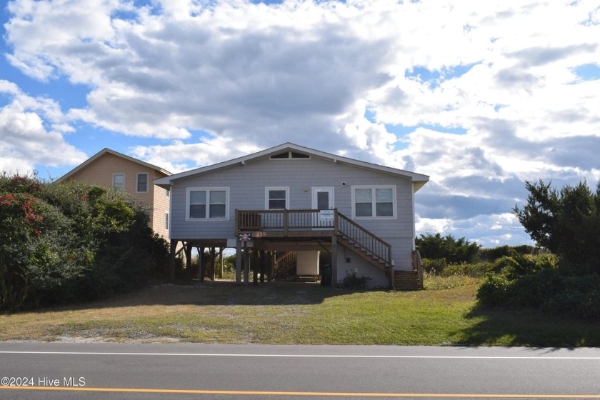 Ocean front classic beach cottage. Four bedrooms and two baths - Beach Home for sale in Holden Beach, North Carolina on Beachhouse.com