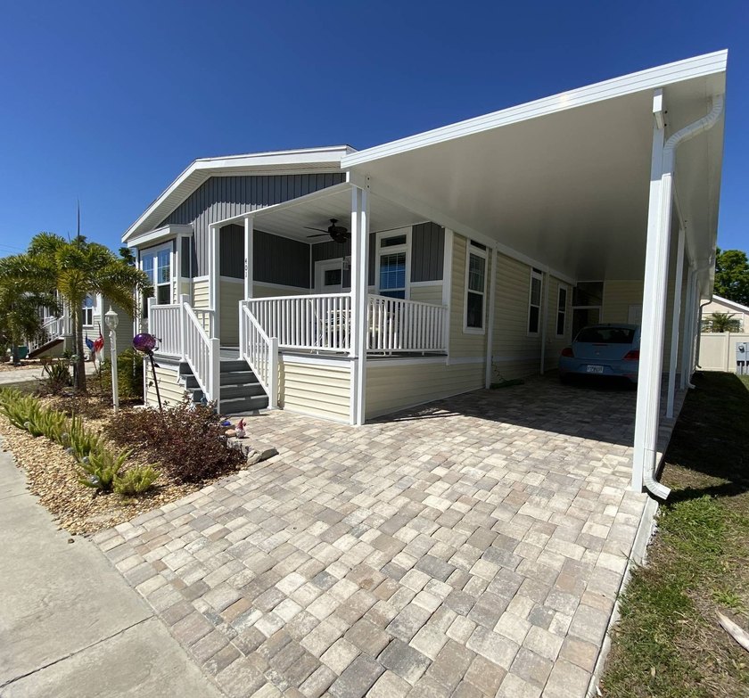 ** Home is located in a premier, resort style, age-qualified (55 - Beach Home for sale in Tarpon Springs, Florida on Beachhouse.com