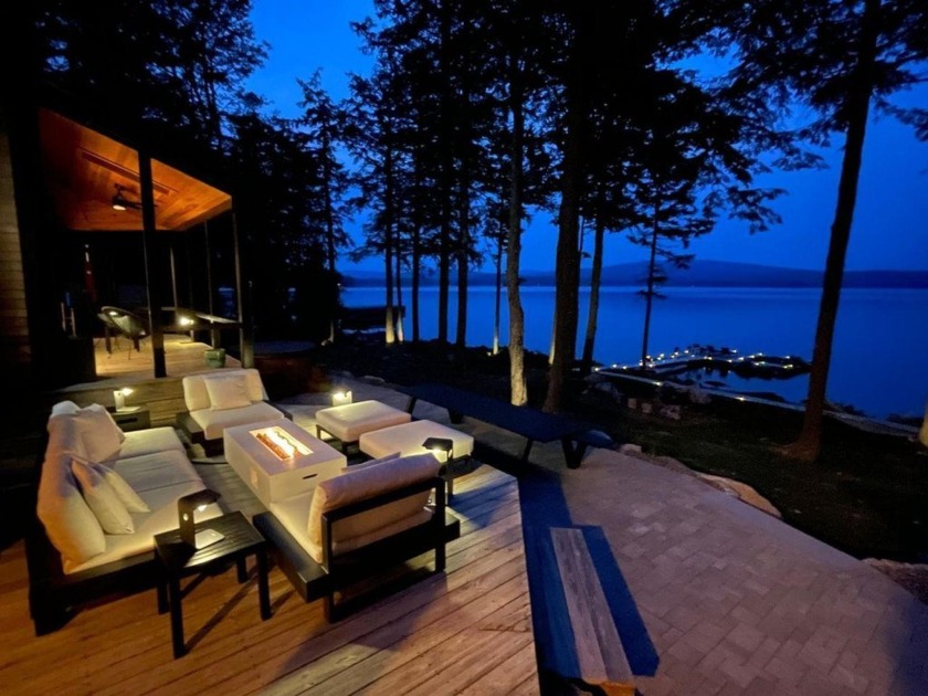 One of a kind lakefront retreat fully furnished and turnkey - Beach Home for sale in Ellsworth, Maine on Beachhouse.com