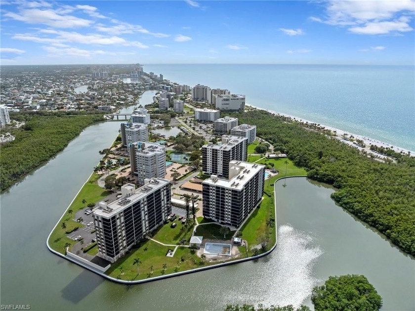 Enjoy unobstructed panoramic Gulf and bay views from this rarely - Beach Home for sale in Naples, Florida on Beachhouse.com