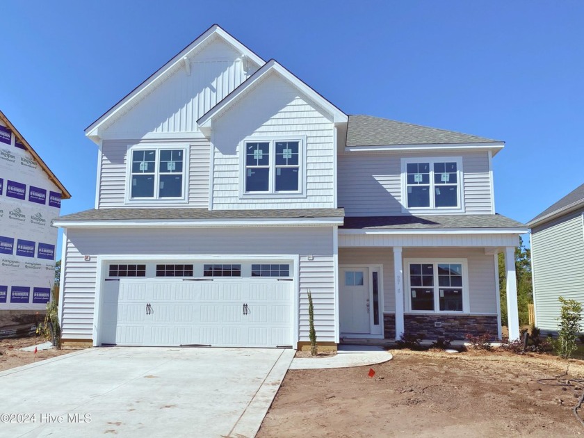 Nearing completion is the popular Saratoga plan by Hardison - Beach Home for sale in Leland, North Carolina on Beachhouse.com