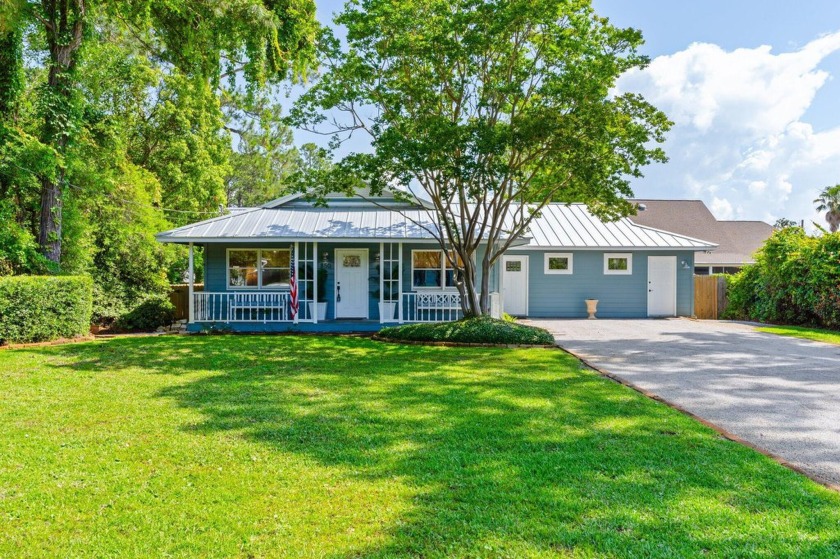 Renovated Blue Beach Cottage w/ private Pool, Bay Access  Ideal - Beach Home for sale in Miramar Beach, Florida on Beachhouse.com