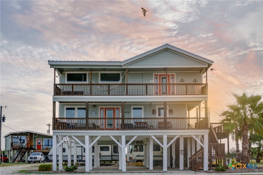 Waterfront home facing East with breathtaking views of Sunrises - Beach Home for sale in Port Lavaca, Texas on Beachhouse.com