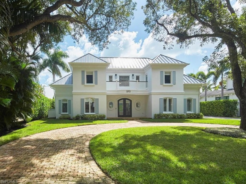 Coastal Home in the Heart of Old Naples. Four blocks from the - Beach Home for sale in Naples, Florida on Beachhouse.com