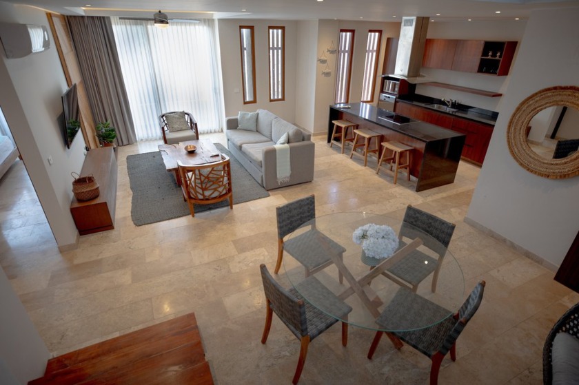 Luxury 2-Bedroom Penthouse with Private Rooftop in Aldea Zama - Beach Condo for sale in Tulum,  on Beachhouse.com