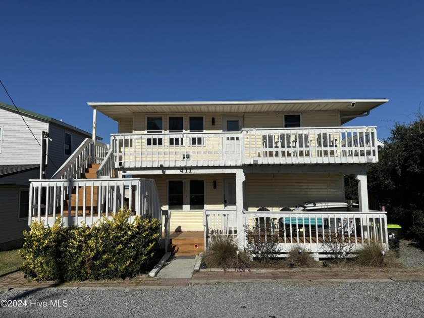 Welcome to this beautifully updated 6 bed 4 bath second row - Beach Home for sale in Surf City, North Carolina on Beachhouse.com