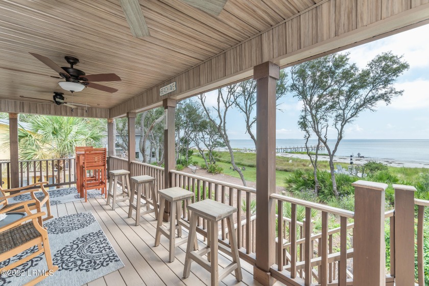 OCEANFRONT WITH A SANDY BEACH!!! This 2 owner meticulously - Beach Home for sale in Saint Helena Island, South Carolina on Beachhouse.com