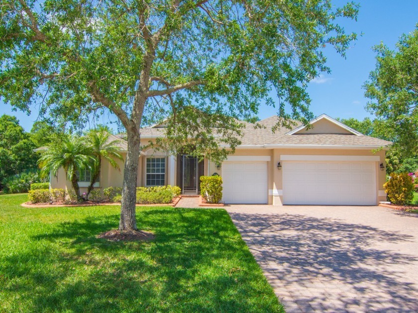 Nestled in a gated community, this large home sits on a quiet - Beach Home for sale in Vero Beach, Florida on Beachhouse.com