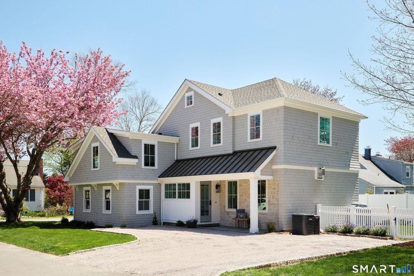 Completely rebuilt and expanded in 2026, this custom coastal - Beach Home for sale in Madison, Connecticut on Beachhouse.com