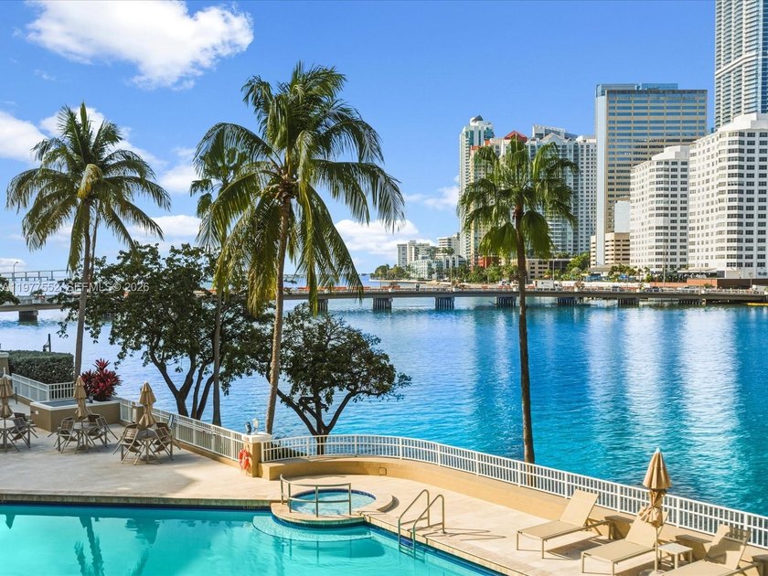 Stunning water, bay, and pool views. One-of-a-kind open layout - Beach Condo for sale in Miami, Florida on Beachhouse.com