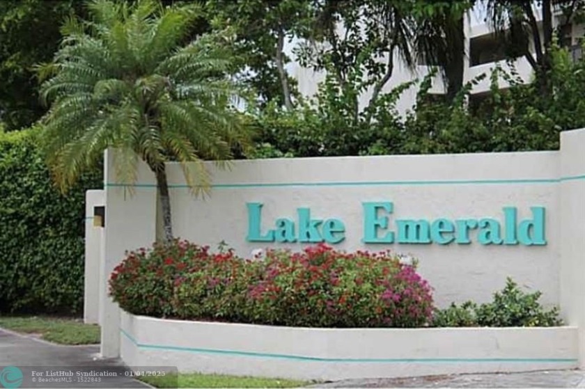 Discover lakefront luxury at Lake Emerald! This stunning 2/2 - Beach Condo for sale in Oakland Park, Florida on Beachhouse.com