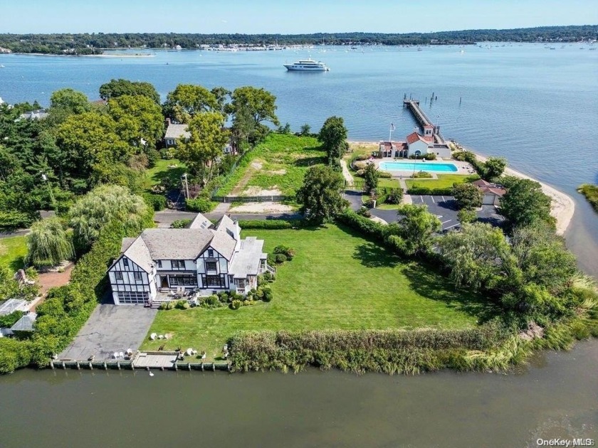 This enchanting 1920s Colonial home, set on over half an acre of - Beach Home for sale in Great Neck, New York on Beachhouse.com