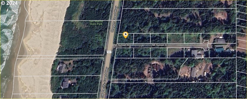 8,276 +/- Vacant Lot directly across the street from the Ocean! - Beach Lot for sale in Yachats, Oregon on Beachhouse.com