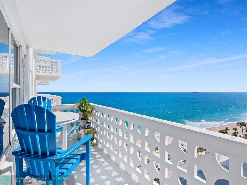 SPECTACULAR DIRECT OCEAN VIEWS FROM EVERY ROOM OF THIS 12TH - Beach Condo for sale in Fort Lauderdale, Florida on Beachhouse.com