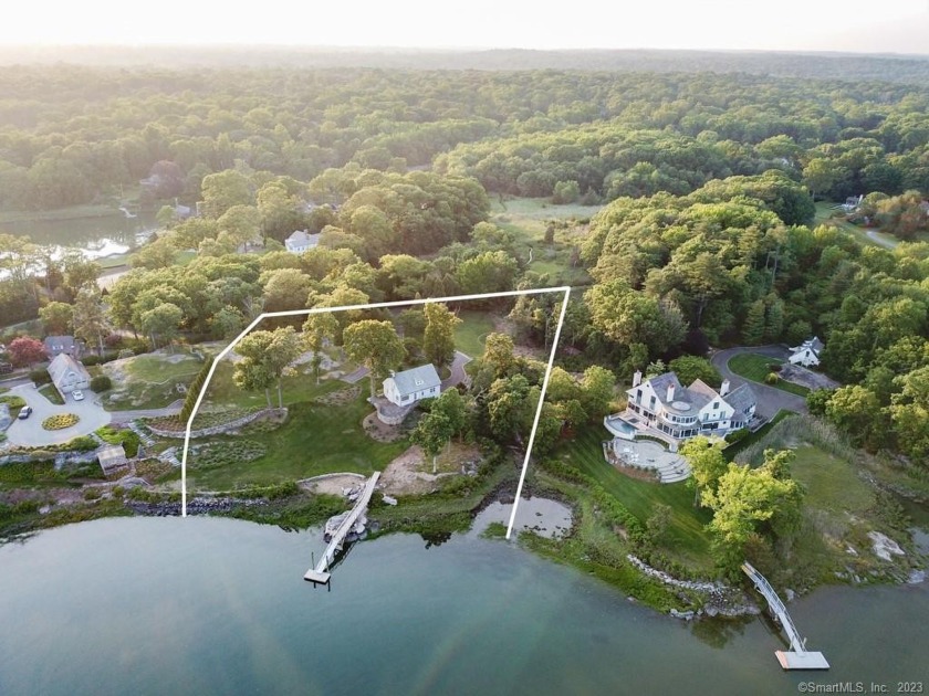 A magnificent property high above Scotts Cove with nearly 500 - Beach Acreage for sale in Darien, Connecticut on Beachhouse.com