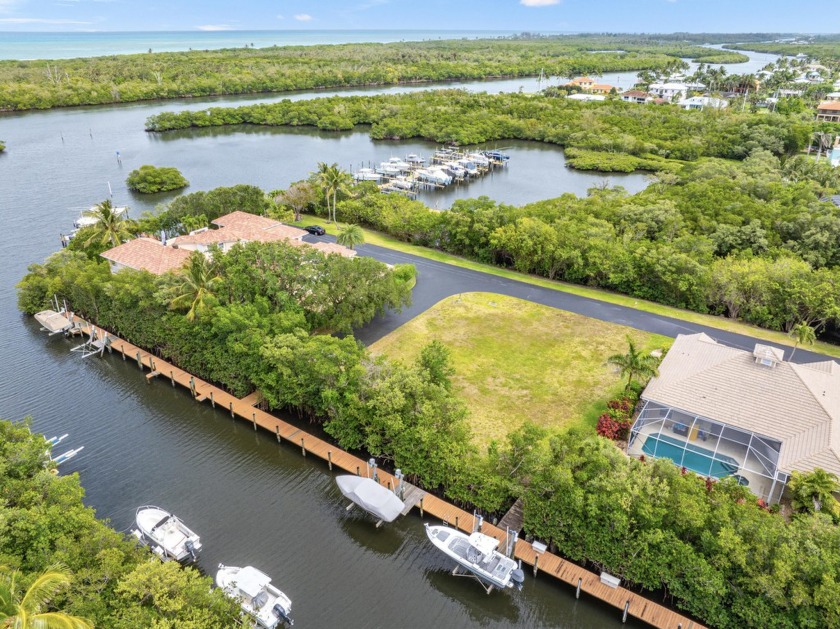 1/4 acre waterfront lot ready for your new home. Boat dock with - Beach Lot for sale in Hobe Sound, Florida on Beachhouse.com