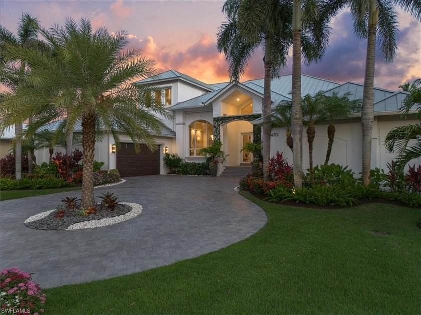 Tucked along a direct Gulf-access canal in prestigious Aqualane - Beach Home for sale in Naples, Florida on Beachhouse.com