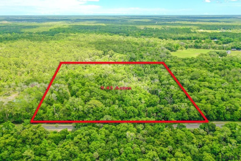 WOW !!!  Almost 10 acres wooded in the rural country.  Located - Beach Acreage for sale in Bunnell, Florida on Beachhouse.com