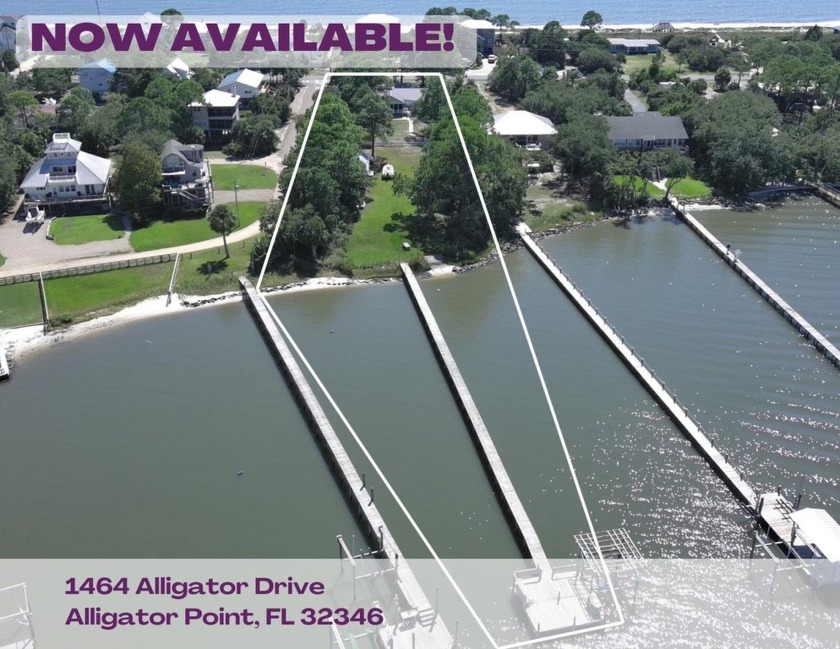 This stunning .777-acre Bayfront lot at Alligator Point is a - Beach Home for sale in Alligator Point, Florida on Beachhouse.com