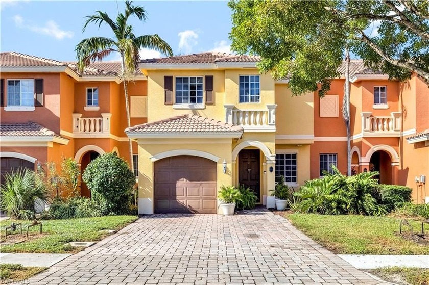 Mediterranean Charm Meets Florida Lifestyle! Light, bright, and - Beach Townhome/Townhouse for sale in Estero, Florida on Beachhouse.com