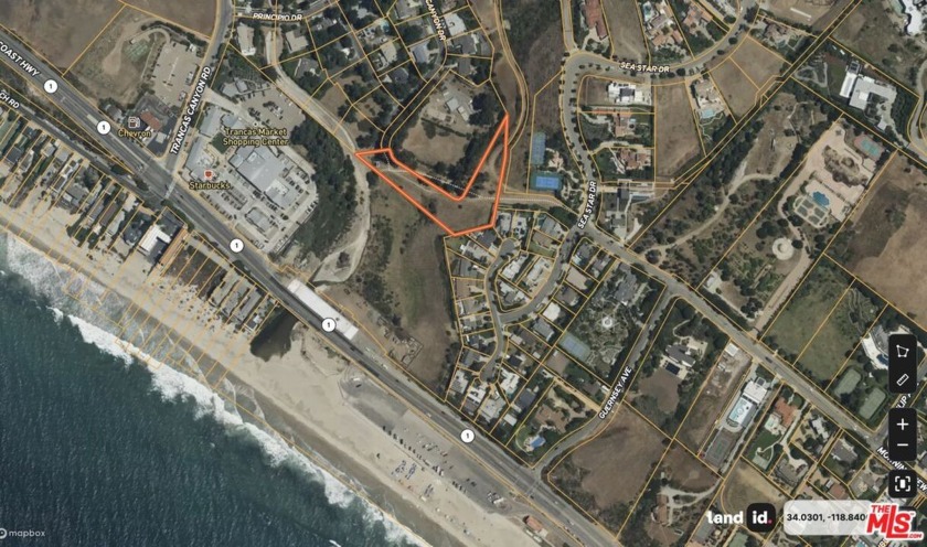 Prime white-water ocean view 1.64-acre lot across the street - Beach Lot for sale in Malibu, California on Beachhouse.com