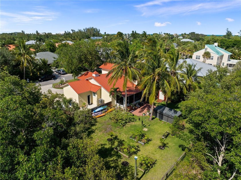 Exceptional Barrier Island Value! This Tropical Home is located - Beach Home for sale in Vero Beach, Florida on Beachhouse.com