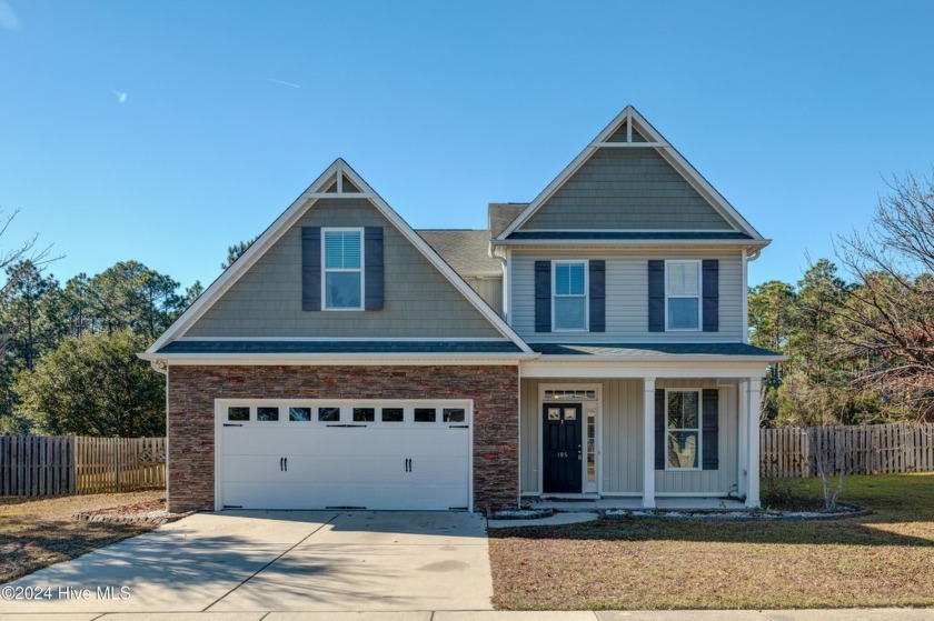 105 Cornel Lane in Hampstead, NC is a spacious home in Dogwood - Beach Home for sale in Hampstead, North Carolina on Beachhouse.com