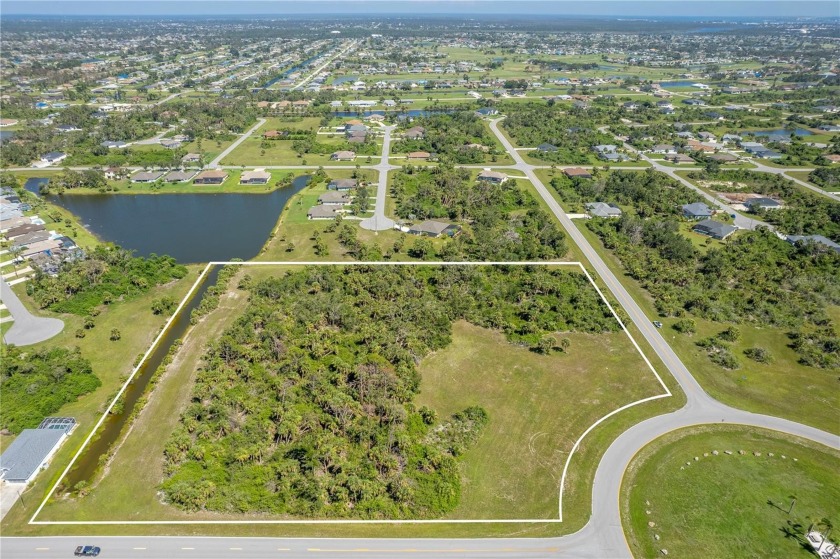 Approximately 7.15 acres of rare CG zoned property is now - Beach Acreage for sale in Rotonda West, Florida on Beachhouse.com