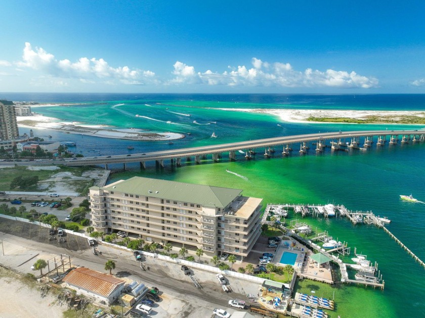 Experience the spectacular 180-degree views of the Destin Harbor - Beach Condo for sale in Destin, Florida on Beachhouse.com