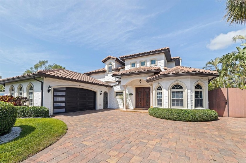 Picture this; a custom Spanish-Mediterranean style, waterfront - Beach Home for sale in St. Petersburg, Florida on Beachhouse.com