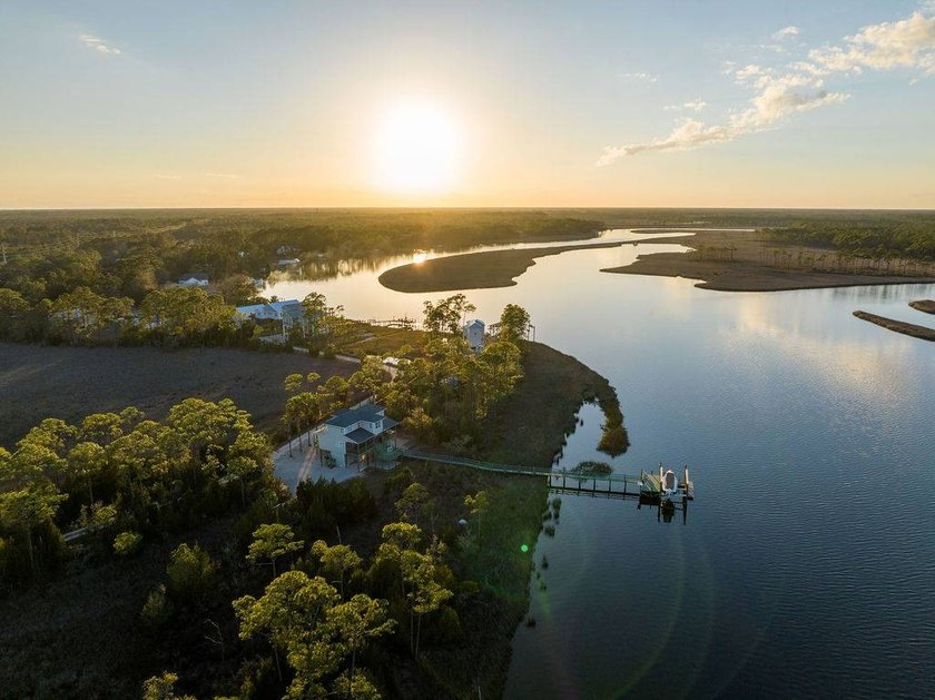 Set on 9.63 +/- acres along a quiet stretch of the Carrabelle - Beach Home for sale in Carabelle, Florida on Beachhouse.com