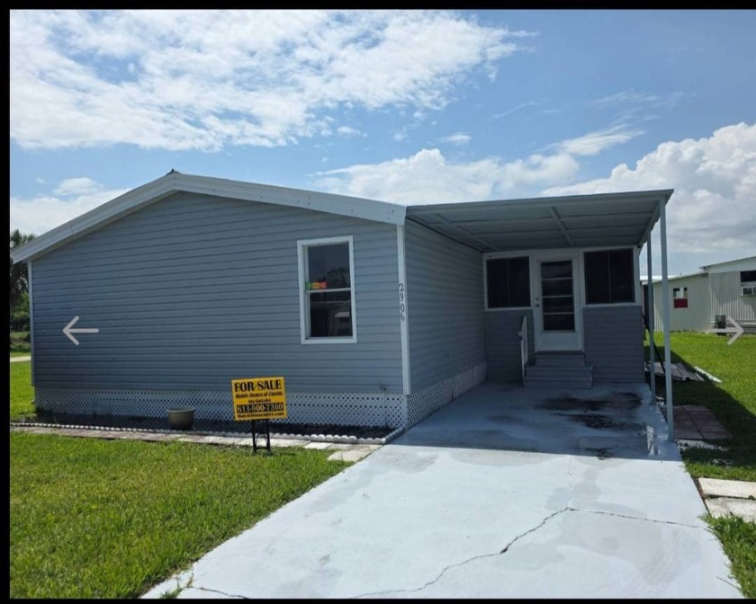 Huge Affordable Florida Mobile home 15k down lease option to buy - Beach Home for sale in Ruskin, Florida on Beachhouse.com
