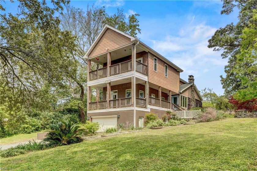 Custom built house, one of a kind home with lots of privacy and - Beach Home for sale in Norfolk, Virginia on Beachhouse.com