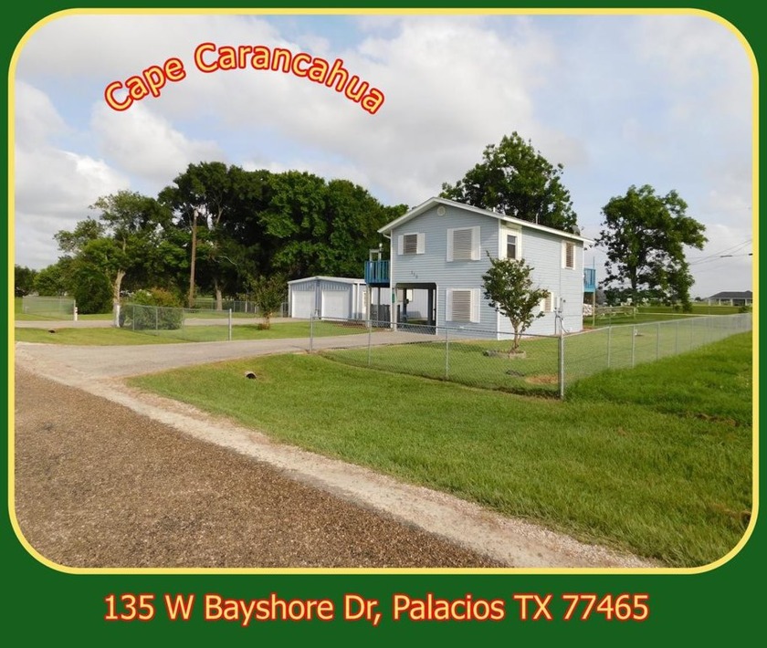 This unique property is situated on two shady lots, fenced on 3 - Beach Home for sale in Palacios, Texas on Beachhouse.com