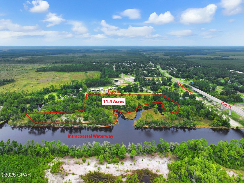 Rare Intracoastal Waterfront Opportunity! An extraordinary - Beach Acreage for sale in Wewahitchka, Florida on Beachhouse.com