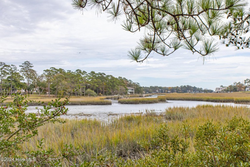 Amazing views of Saucepan Creek await from this unique 2.5 acre - Beach Acreage for sale in Shallotte, North Carolina on Beachhouse.com