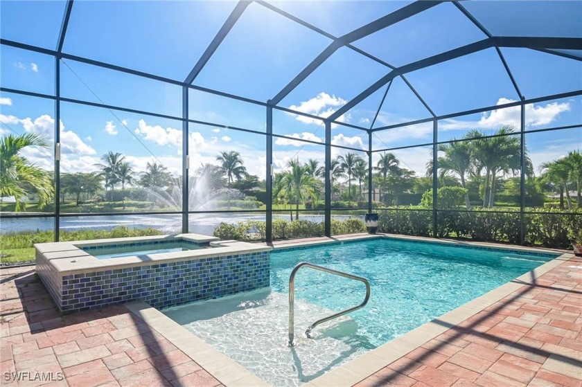 Location, Location!! Fabulous waterfront lot with lit fountain - Beach Home for sale in Fort Myers, Florida on Beachhouse.com