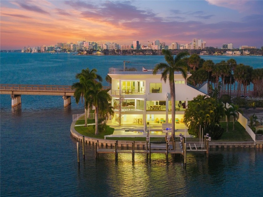 Welcome to 1400 Siesta Drive, where refined waterfront living - Beach Home for sale in Sarasota, Florida on Beachhouse.com