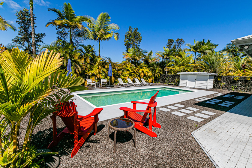 Paradise Retreat, POOL, Hot Tub and AC with ECO - Beach Vacation Rentals in Keaau, Hawaii on Beachhouse.com