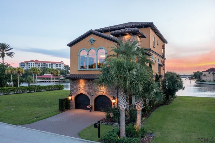 The charm of this old world Mediterranean inspired residence - Beach Home for sale in Palm Coast, Florida on Beachhouse.com