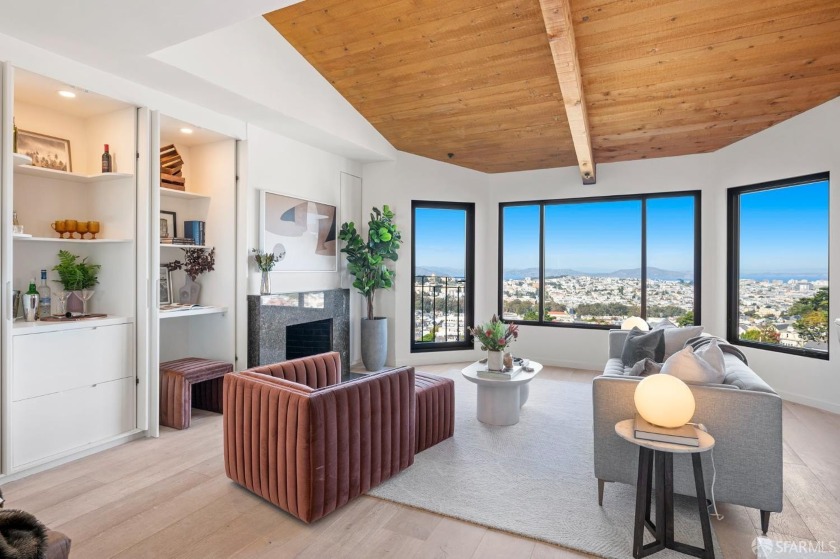 Atop Ashbury Heights, this one-of-a-kind inspiring home offers - Beach Home for sale in San Francisco, California on Beachhouse.com