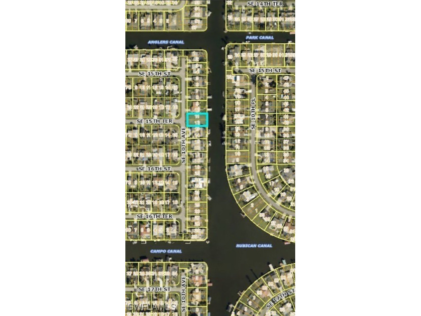 Fabulous Gulf Access building lot on Popular Rubicon Canal - Beach Lot for sale in Cape Coral, Florida on Beachhouse.com